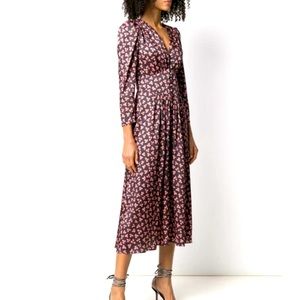 Sandro MIDI Floral Dress